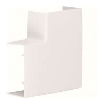 Angle plat variable lifea pour LF/LFF30060 h 57mm x p 30mm RAL 9010 blanc paloma|Hager-HAGLFF300659010