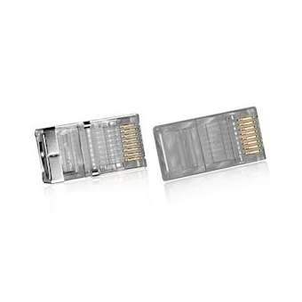 Conn Plug Cat6A 8P/8C Multibrin Rond Diam Maxi 0,965 Mm|Maec-MAE13P1511110