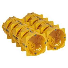 Lot de 40 boîtes d'encastrement Batibox 1 poste pour cloisons sèches 40mm|Legrand-LEG200319