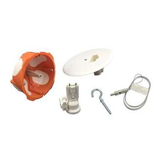 Pot de centre DCL BBC CAPRITHERM 32A avec douille + fiche + Fixoplaf|Eaton Capri-CAP713564