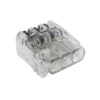 Connecteur à leviers 'mini' transp. 3 entrées|Blm distribution-BLI495130