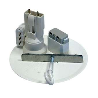 Kit couvercle finition 120 + douille E27 + PA92|SIB-SIBP01123