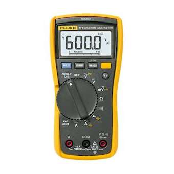 Multimètre numérique TRMS d'électricien Fluke 117 avec mesure de tension sans co|Fluke industries-FLEFLUKE-117EUR