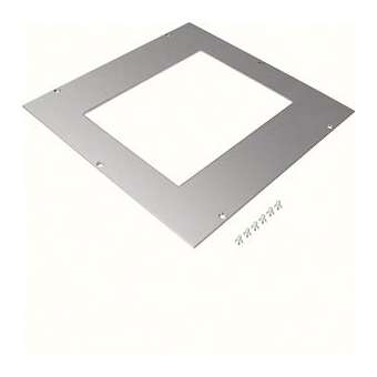 Cadre de montage l200mm x L253mm épais 4mm pour boîte de jonction acier 340 mm|Hager-HAGUDM3200E09