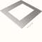 Cadre de montage l200mm x L253mm épais 4mm pour boîte de jonction acier 340 mm|Hager-HAGUDM3200E09