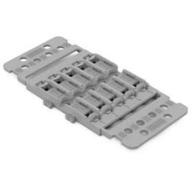 Adaptateur de fixation avec décharge de 5 pôles pour connecteur de passage avec|Wago contact-WAG221-2505