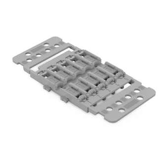 Adaptateur de fixation avec décharge de 5 pôles pour connecteur de passage avec|Wago contact-WAG221-2515