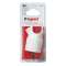 Fiche mâle avec terre plastique Annela avec anneau - blister - blanc|Legrand-LEG093903