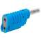 Fiche banane D4mm 16A 33V~ ou 70V embout isolant et fourreau rétractable - ble|Legrand-LEG050027