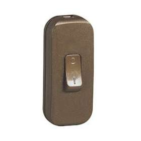 Interrupteur à bascule pour lampe - bipolaire - vieil or|Legrand-LEG091195