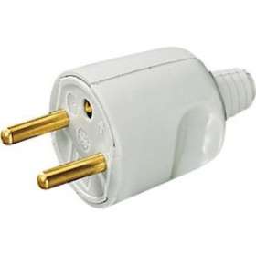 Fiche mâle 16A 2P+T portefeuille gris|Ebenoïd-EBE21146