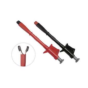 Grippe-fils croco RD/BK 20A rigide CAT III 1kV|Chauvin arnoux-CHXP01102053Z