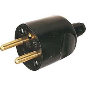 Fiche mâle 16A 2P+T noir|Ebenoïd-EBE21161