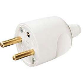 Fiche mâle 16A 2P+T blanc|Ebenoïd-EBE21168