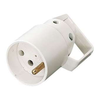 Fiche femelle 16A 2P+T anneau blanc|Ebenoïd-EBE121429