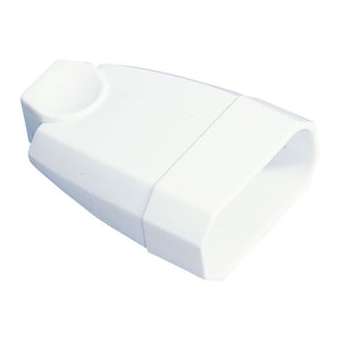 Fiche femelle 6A 2P blanc|Ebenoïd-EBE20275