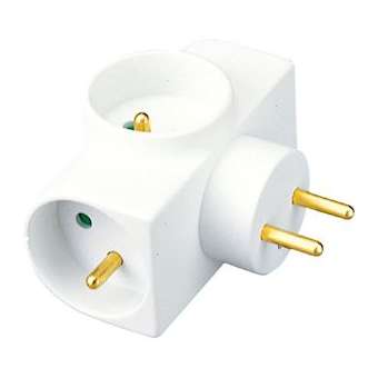 Tridis 16A 2P+T blanc EAN|Ebenoïd-EBE311724