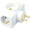Tridis 16A 2P+T blanc EAN