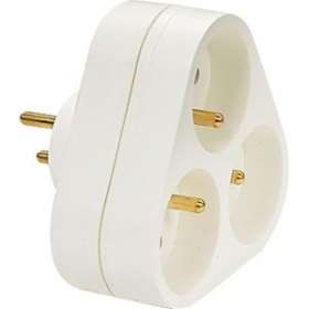 Triplite façade 16A 2P+T blanc EAN|Ebenoïd-EBE311730