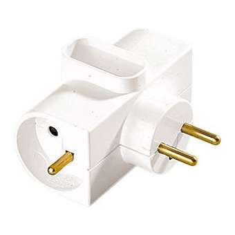 Tridis 2x16A+1x6A blanc EAN|Ebenoïd-EBE311720