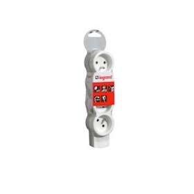 Bloc multiprise standard mobile 4 prises de courant 2P+T à câbler|Legrand-LEG050057