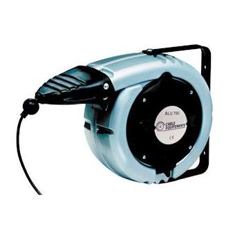 A734: enrouleur rappel auto ALU 700 - 9+2m 7x1,5² HO5VV-F - IP42 -|Cable equipements-CQSER0701511VA734