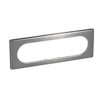 Plaque Céliane Métal 6 à 8 modules - finition Tungstène|Legrand-LEG068976