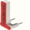 cubyko lampe enfichage pour témoin forme 'L' 250V rouge|Hager-HAGWUZ691