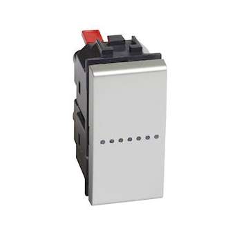 Interrupteur ou va et vient Livinglight 16AX 250V~ - Tech - 1 module|Bticino-TICBTNT4053AN