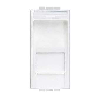 Prise RJ45 Livinglight catégorie5e UTP - Blanc - 1 module|Bticino-TICN4279C5E