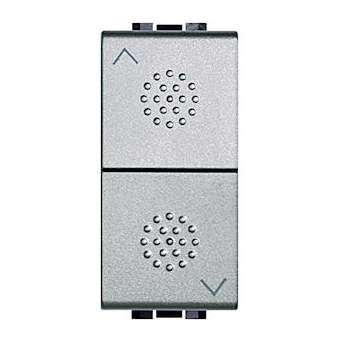 Inverseur à position fixe Livinglight pour volet roulant - Tech - 1 module|Bticino-TICNT4027