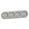 Enjoliveur Céliane pour quadruple prise 2P+T standard précablée compacte -titane|Legrand-LEG068425