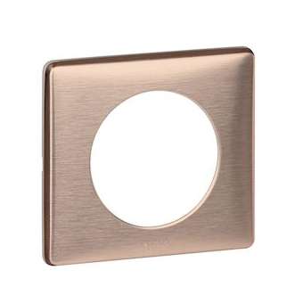 Plaque Céliane Métal 1 poste - finition Copper|Legrand-LEG068991