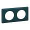 Plaque Céliane 2 postes finition Bleu Vert|Legrand-LEG066772
