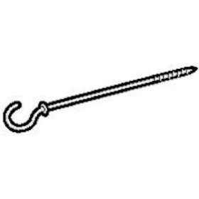 Crochet pour suspension de luminaire Batibox béton - longueur 150mm|Legrand-LEG089576