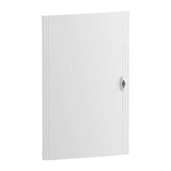 Resi9 - porte pleine - blanc RAL 9003 - pour coffret 5 x 24 modules|Schneider Electric-SCHR9H24521
