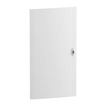 Resi9 - porte pleine - blanc RAL 9003 - pour coffret 6 x 24 modules|Schneider Electric-SCHR9H24621