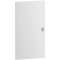 Resi9 - porte pleine - blanc RAL 9003 - pour coffret 6 x 24 modules|Schneider Electric-SCHR9H24621