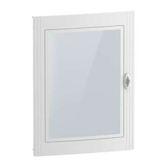 Resi9 - porte transparente - pour coffret 4 x 24 modules|Schneider Electric-SCHR9H24428