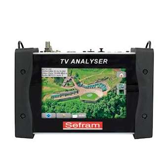 Mesureur de champs NUMERIQUE HD terrestre, satellite et cable|Sefram instruments-FR4SEFRAM7859B