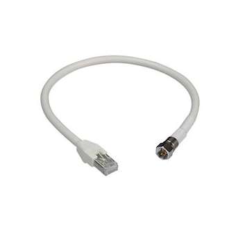LexCom Home Performance - câble IEC (Tele Type F) vers RJ45 - data 100O - 0,4m|Schneider Electric-SCHVDIR644000