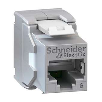 CONNECTEUR RJ45 KEYSTONE CAT6 STP POUR COFFRET DE COMMUNICATION VDIRMxx|Schneider Electric-SCHVDIR17776B24