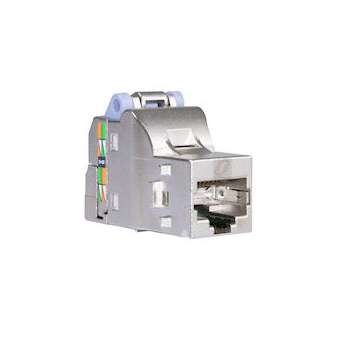 Resi9 S-One format DPM connecteur RJ45 catégorie 6 blindé, boite de 12 pcs|Schneider Electric-SCHVDIB17716B12