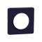 Odace Touch - Plaque de finition Kvadrat 1 poste -Roi/Cob|Schneider Electric-SCHS550802KC