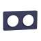 Odace Touch, plaque Cobalt 2 postes horiz. ou vert. entraxe 71mm|Schneider Electric-SCHS550804