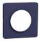Odace Touch- plaque de finition 1 poste - Cobalt|Schneider Electric-SCHS550802