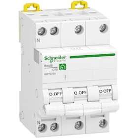 Resi9 - disjoncteur modulaire - 3P+N - 25A - courbe C - peignable|Schneider Electric-SCHR9PFC725