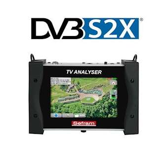 Option DVB-S2Xpour 7848B,7849B,7859B. Option à la commande|Sefram instruments-FR4978484000