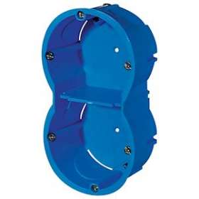 Multifix - boîte - 2 postes - entraxe 57mm - D67mm - P50mm|Schneider Electric-SCHALB71331