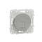 Odace, prise RJ45 Alu, grade 1 (téléphone + informatique) cat. 6 UTP, à vis|Schneider Electric-SCHS530475